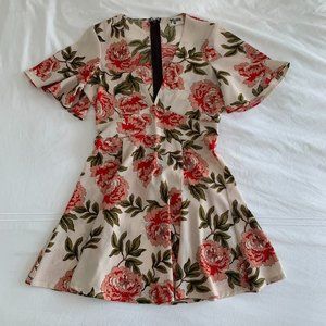 Show Me Your MuMu Floral Mini Dress - Size S